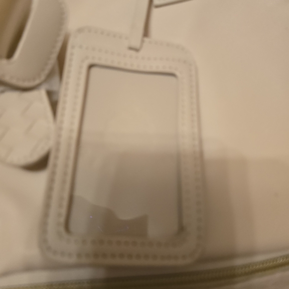 Cream Travel Bag for Women - Picture 4 of 11